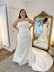 plus size wedding dress london
