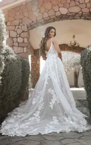 D3771 essense dress a live with Lace