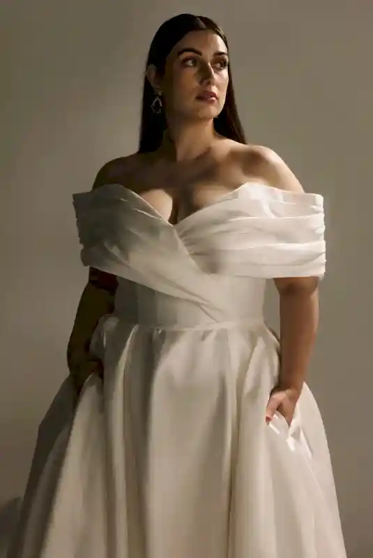 2 Angelica Bridal plus size wedding dresses