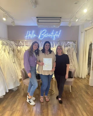 This could be you! 💫
Say YES to your dream dress with us at our curves exclusive store in London 
A comfortable and welcoming private environment with a vast selection of gowns to try hand picked by our curve expert stylists 
Did we mention all appointments now come with complimentary sparkling elderflower? 
Book your 1-2-1 personal styling appointment now via our website 
Don’t see your photo here? Check back next time 🤍💫
Plus size bridal | bride to be | wedding inspo | curvy bride
